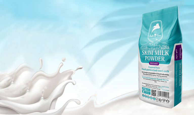ChaltaFarm (shameh shir compony) Skim Milk Powder with Spray Dried tech and protein 34% - 36% (SNF) fat-free dry matter